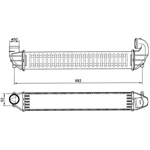 Ladeluftkühler NRF 30139A