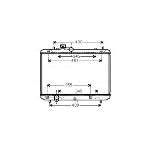 Arrefecedor do motor AVA COOLING SZA2083