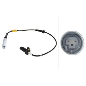 Sensor do ABS traseiro, direito HELLA 6PU 009 106-041