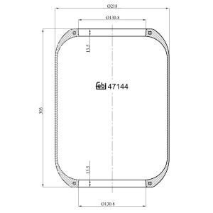 Jousipalje, ilmajousitus FEBI BILSTEIN 47144