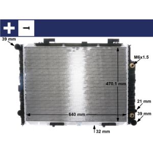 Radiateur (refroidissement du moteur) BEHR MAHLE CR 2204 001S