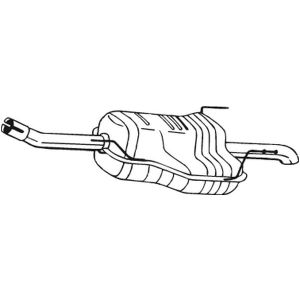 Endschalldämpfer BOSAL 185-129