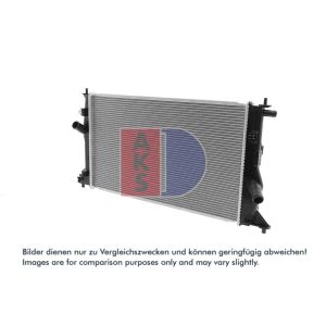 Motorradiateur  AKS DASIS 110056N