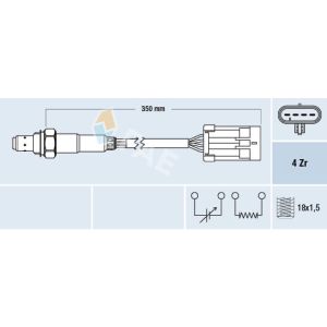 Sonda lambda FAE 77195
