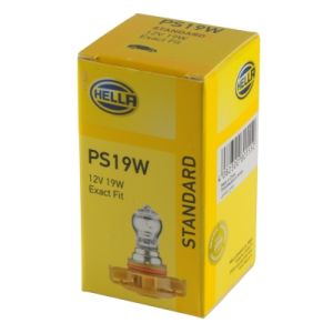 Lâmpada Halogen HELLA PS19W Standard 12V, 19W, 1 peça