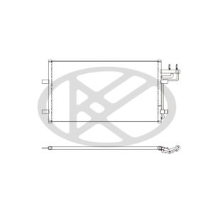 A/C-kondensor KOYORAD CD320599