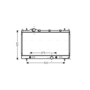 Motorkühler AVA COOLING CR2087