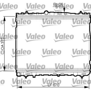 Motorkühler VALEO 735514
