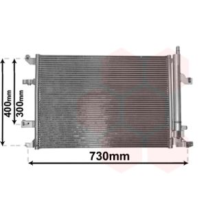 Condenseur (climatisation) VAN WEZEL 59005138