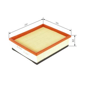 Luftfilter BOSCH FILTRY 1 457 433 324