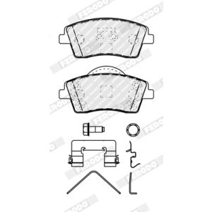 Remblokkenset, schijfrem FERODO FDB5154