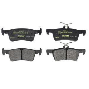 Conjunto de pastilhas de travão TEXTAR 2596801, atrás