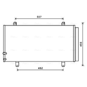 Condenseur (climatisation) AVA COOLING TO5698D