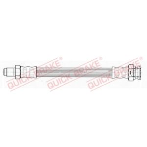 Bremsschlauch QUICK BRAKE 37.029