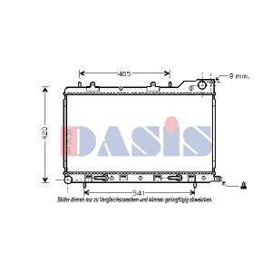Motorkühler AKS DASIS 350024N