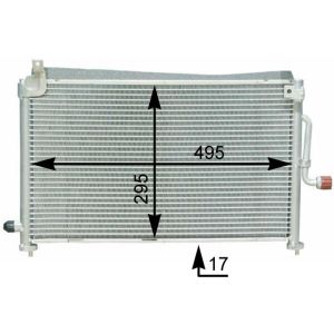 A/C-kondensor MAHLE AC 416 000S