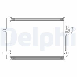 Kondensator, Klimaanlage DELPHI CF20311