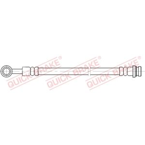 Remleiding QUICK BRAKE 50.097