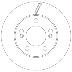 Disque de frein TRW DF6888