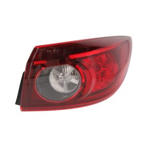 Luz traseira, direita (24V, vermelho) TYC 11-6873-15-2