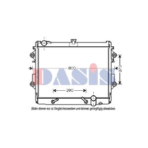 Raffreddatore motore AKS DASIS 210222N