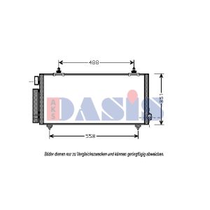 A/C-kondensor AKS DASIS 212069N