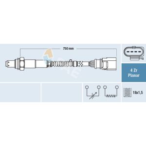 Sonde lambda FAE 77901