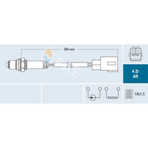 Sonda lambda FAE 75659