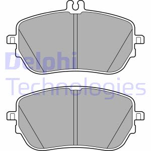 Remblokset DELPHI LP3485, voor