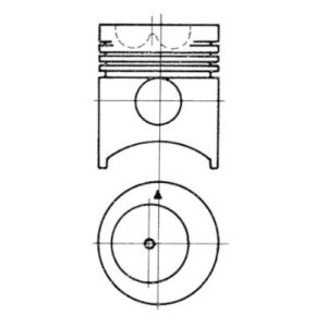 Zuiger KOLBENSCHMIDT 91005700