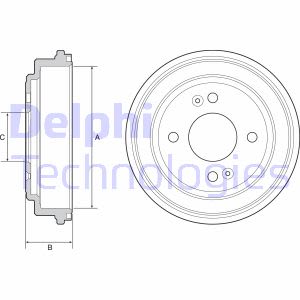 Remtrommel DELPHI BF551