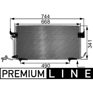 A/C-kondensor MAHLE AC 341 000P