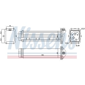Intercooler NISSENS 96432