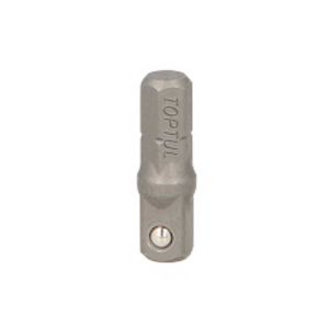 Schroevendraaier adapter TOPTUL 1/4 inch (Quadrat) auf 1/4 inch (6-kant)