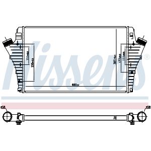 Intercooler NISSENS 96647