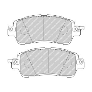 Juego de pastillas de freno FERODO FDB5015, delante