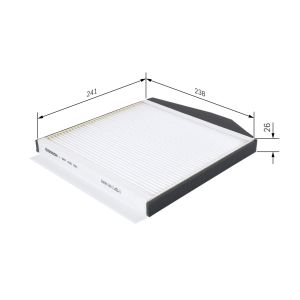 Innenraumfilter BOSCH 1 987 435 061