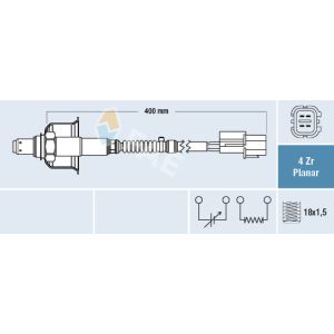 Sonda lambda FAE 77706