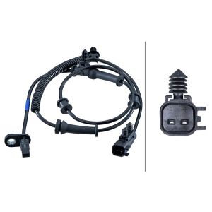 Sensor do ABS, dianteiro/traseiro, esquerdo/direito  HELLA 6PU 358 251-541