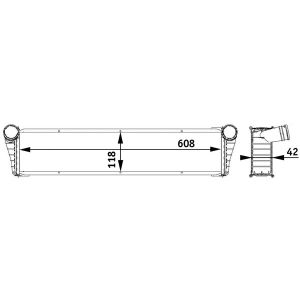 Arrefecedor do motor MAHLE CR 778 000P