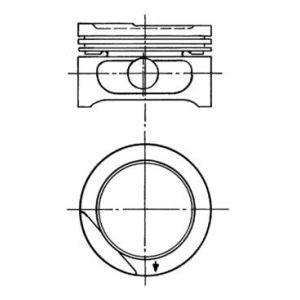 Pistão KOLBENSCHMIDT 90 556 623