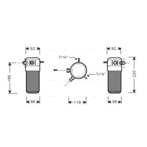 Secador, ar condicionado AVA COOLING OLD118