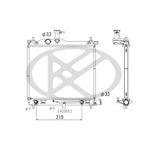 Motorkühler KOYORAD PL813512