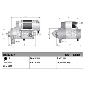 Starter DENSO DSN2137