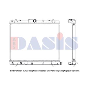 Raffreddatore motore AKS DASIS 320059N