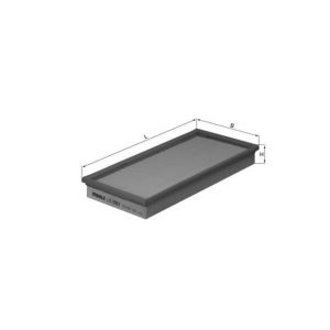 Luftfilter MAHLE LX 2062