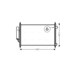 Condenseur (climatisation) AVA COOLING HD5233D AVA