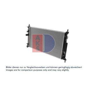 Motorradiateur  AKS DASIS 110073N