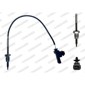 Sensor, Abgastemperatur WAGNER ETP00295