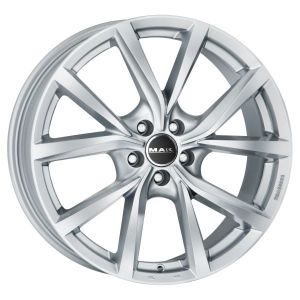 Jante alu 19 pouces MAK Polaris 5x114,3 8J ET50, Couleur Silber